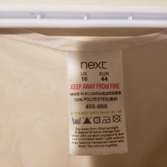 🦋NEXT Short Sleeve Floral Flower Blouse Shirt Top - Picture 3 of 6